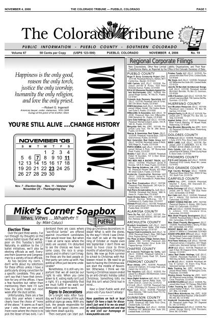 Schwartz Law Firm, P.C Pueblo, CO Office