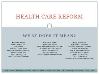 Funk & Bolton, PA Baltimore, MD Office