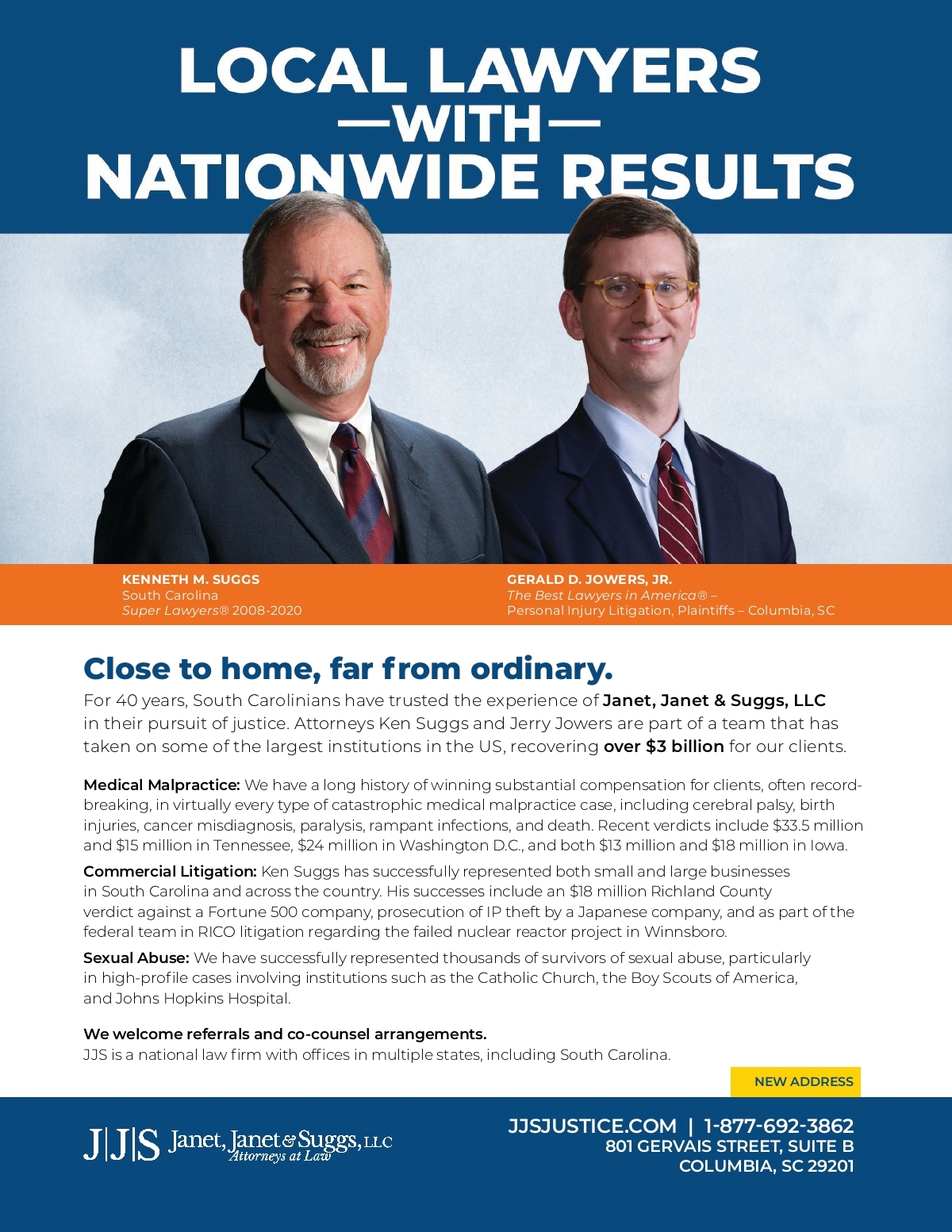 Janet, Janet & Suggs, LLC Columbia, SC Office