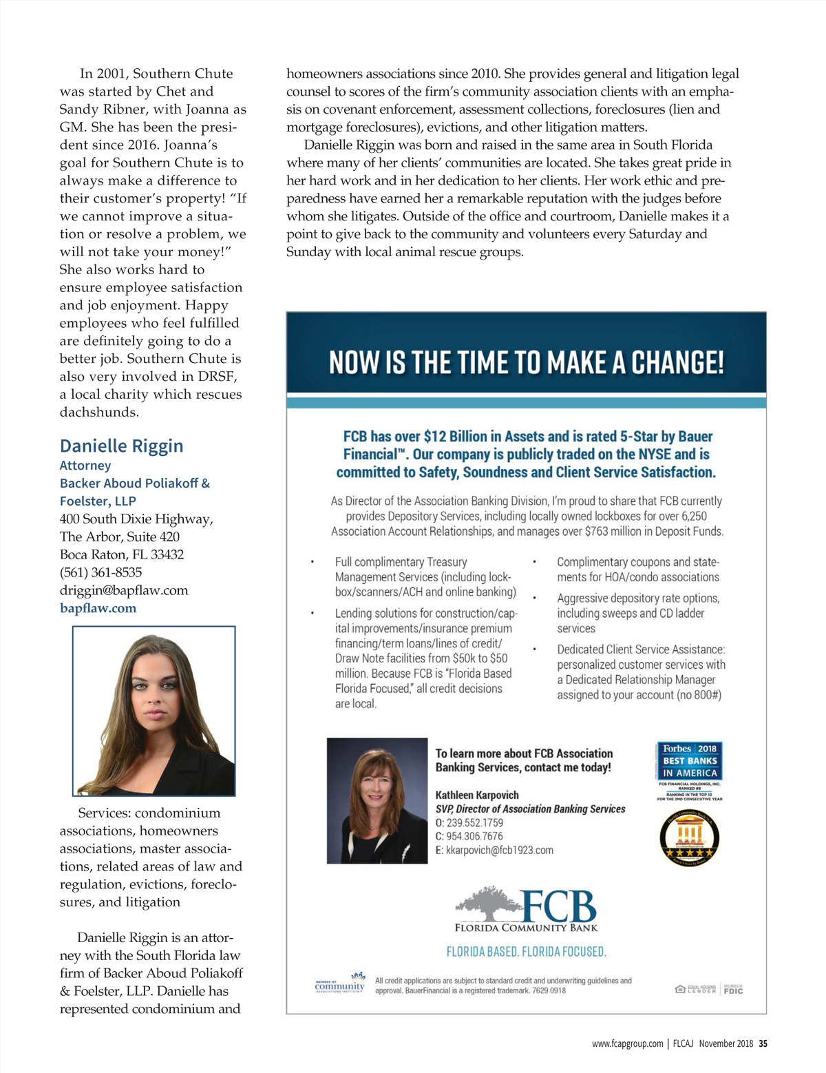 Backer Poliakoff & Foelster Boca Raton,  Office