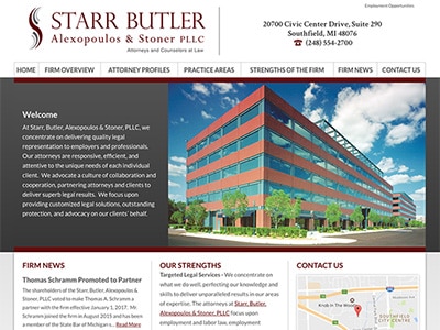 Starr, Butler & Stoner, PLLC Southfield, MI Office