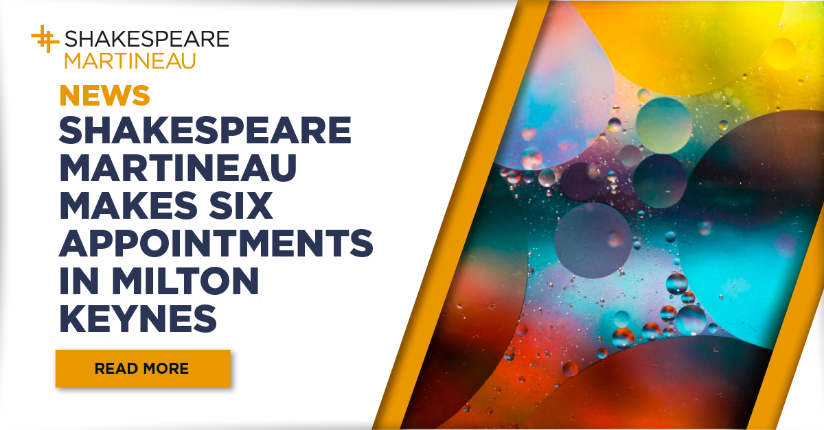 Shakespeare Martineau LLP Milton Keynes, United Kingdom Office