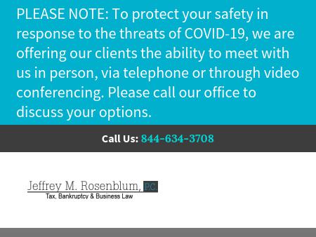 Jeffrey M. Rosenblum, P.C Melville, NY Office