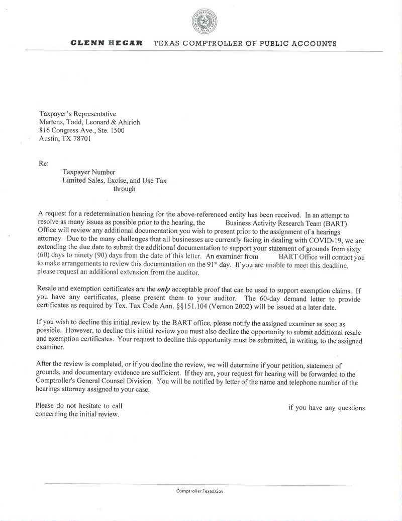 Martens Law Austin, TX Office