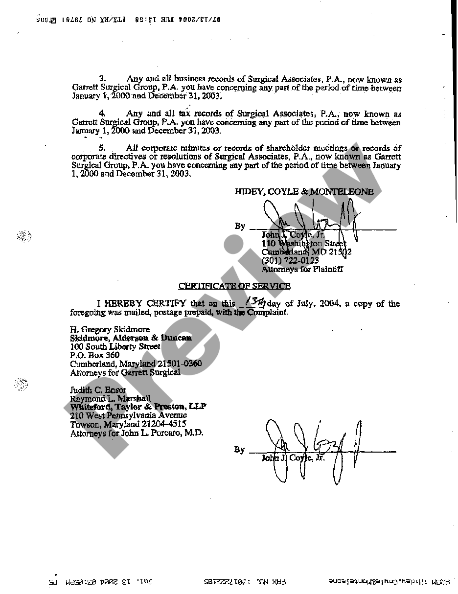 Whiteford Taylor Preston LLP Towson, MD Office