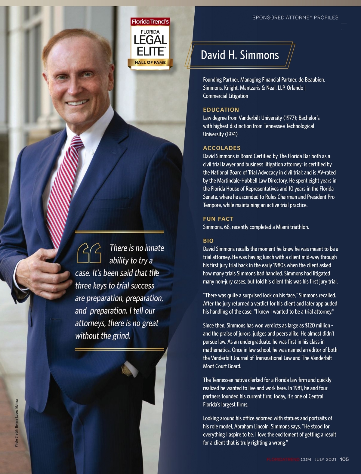 de Beaubien, Simmons, Knight, Mantzaris & Neal, LLP Tampa, FL Office