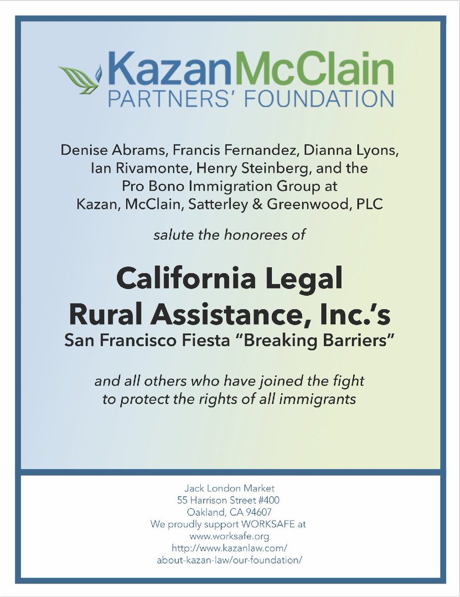 Kazan, McClain, Satterley & Greenwood Oakland, CA Office