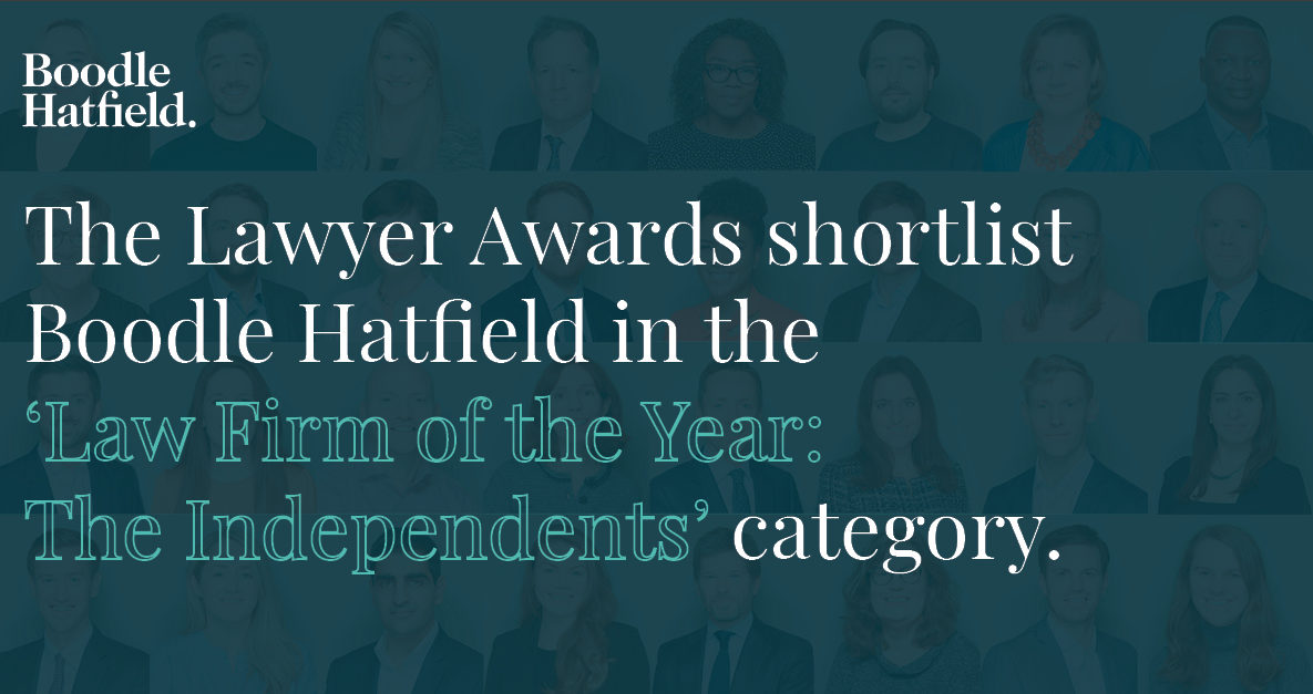 Boodle Hatfield LLP London, United Kingdom Office