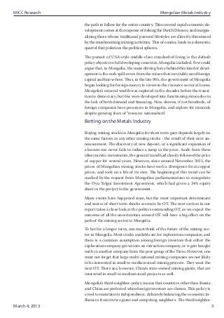 Economic & Legal Consultancy LLC Ulaanbaatar, Mongolia Office