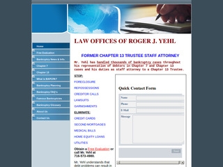 Law Offices of Roger J. Yehl Salamanca, NY Office
