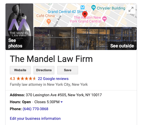 Mandel & Mandel, LLP New York City, NY Office
