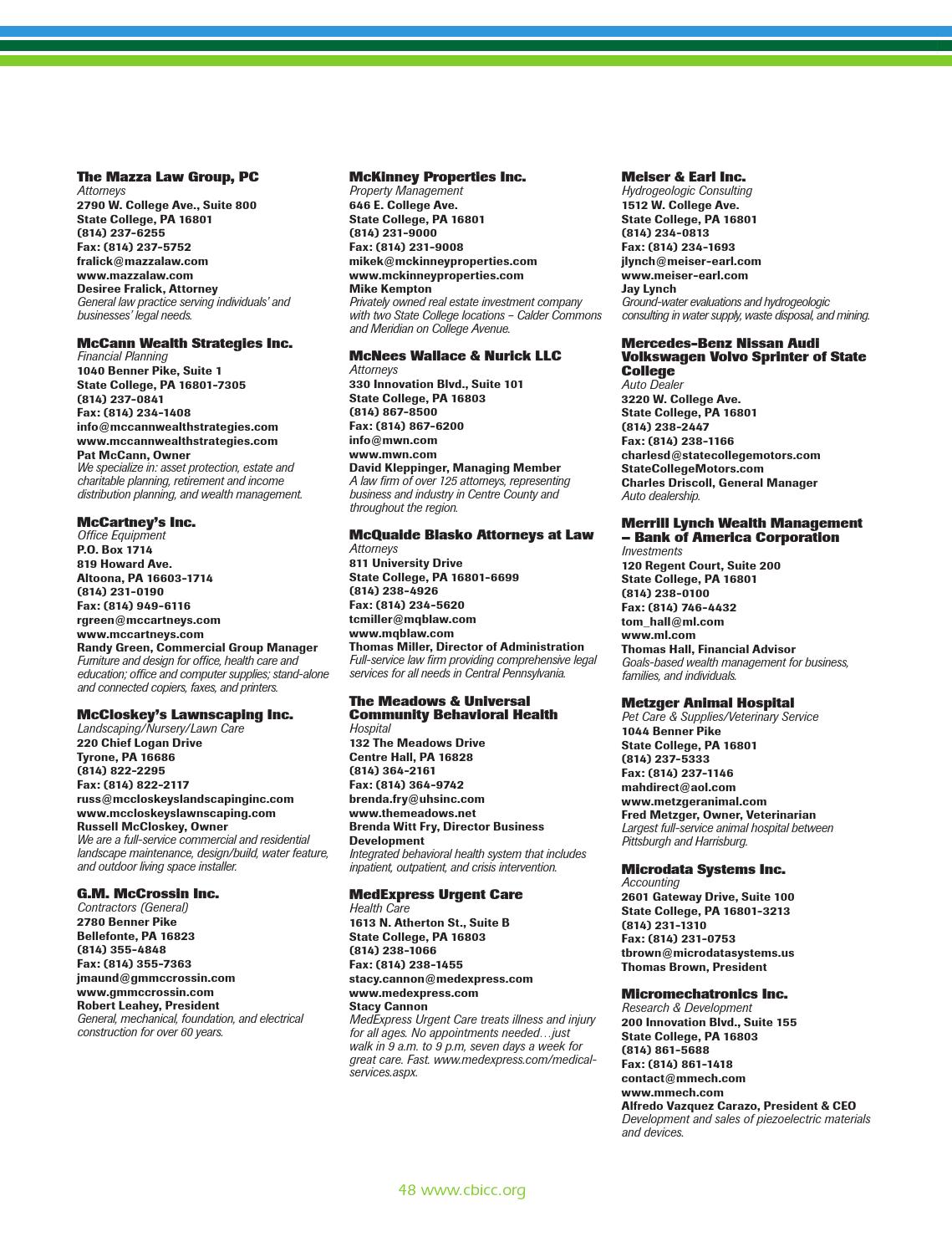 McQuaide Blasko State College, PA Office