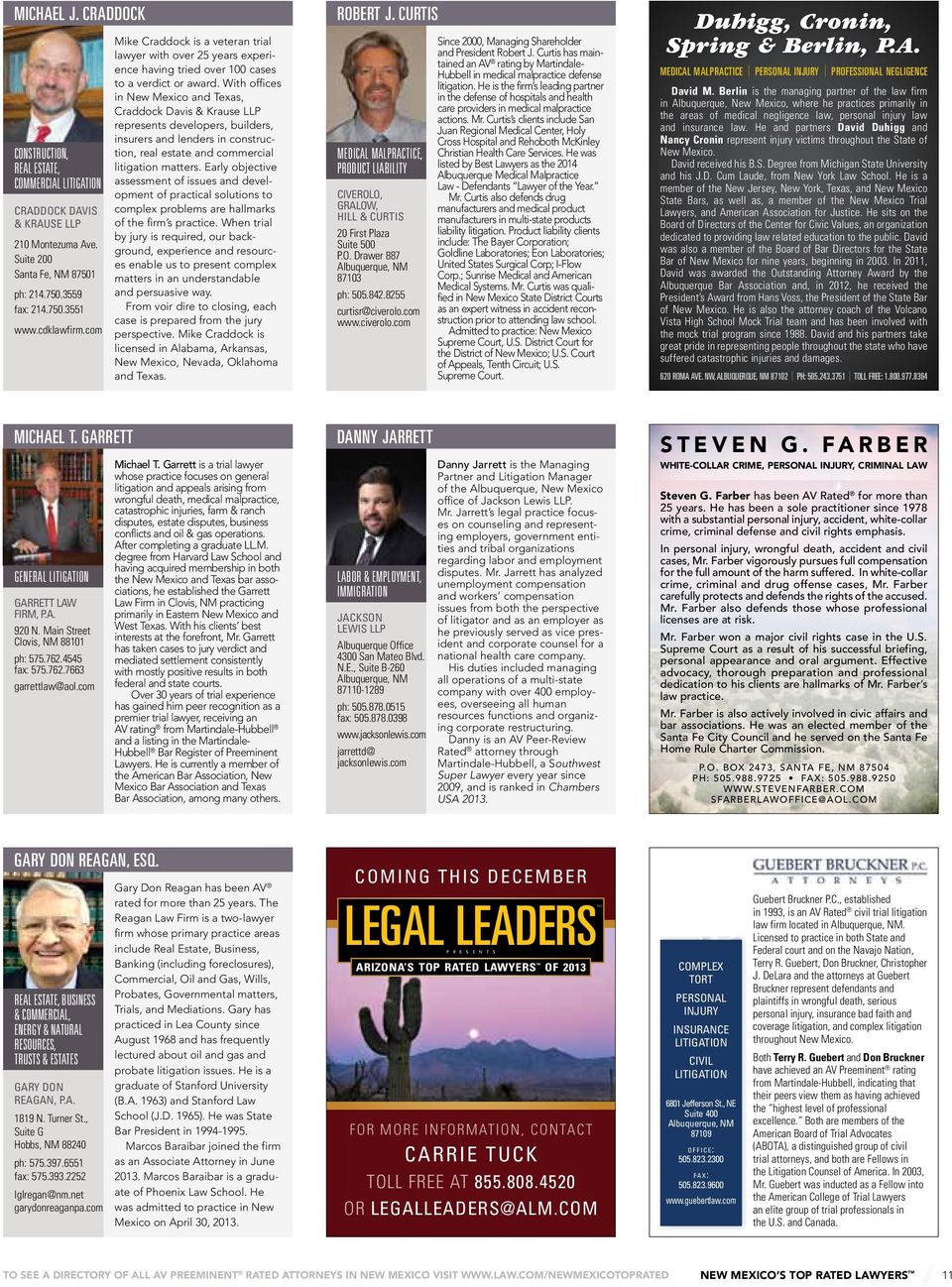 Craddock Davis & Krause LLP Santa Fe, NM Office