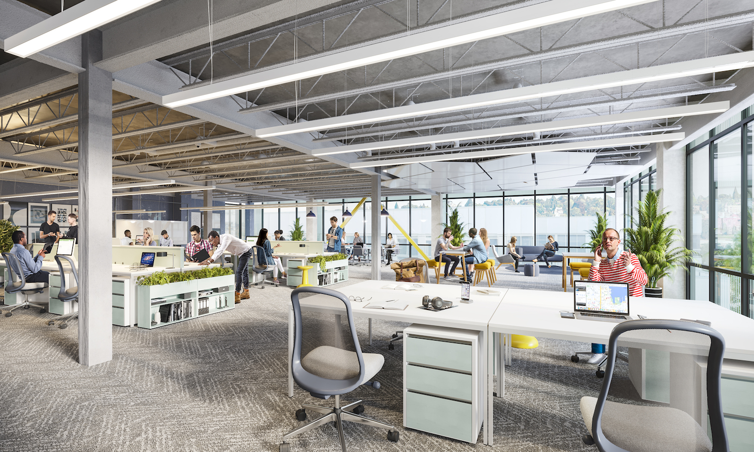 Ashbaugh Beal Seattle,  Office