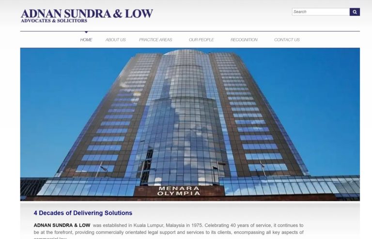 Adnan Sundra & Low Kuala Lumpur, Malaysia Office