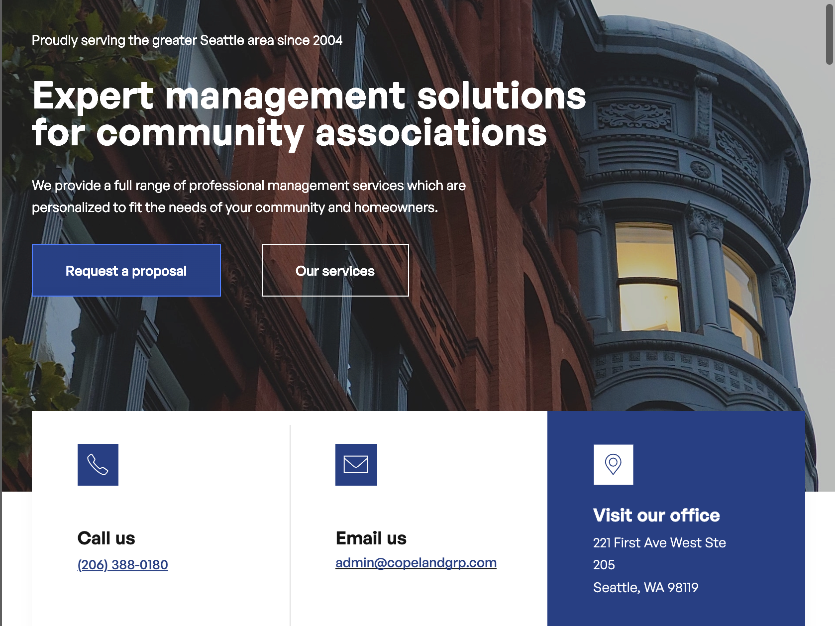 Corr|Downs, PLLC Seattle,  Office