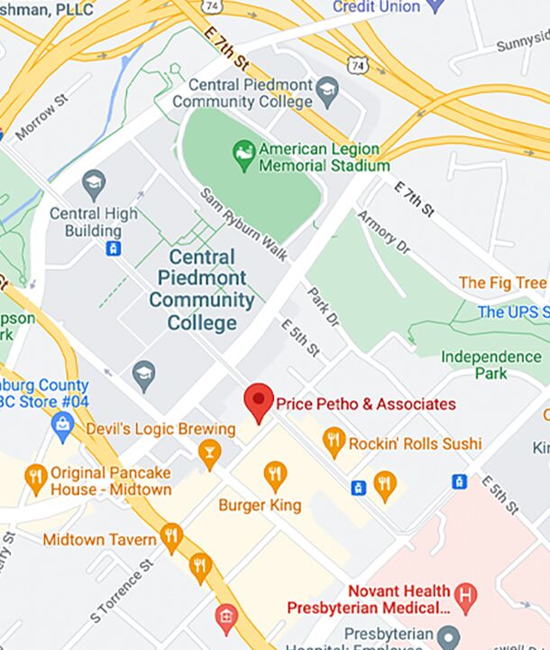 Price, Petho & Associates P.L.L.C Forest City, NC Office