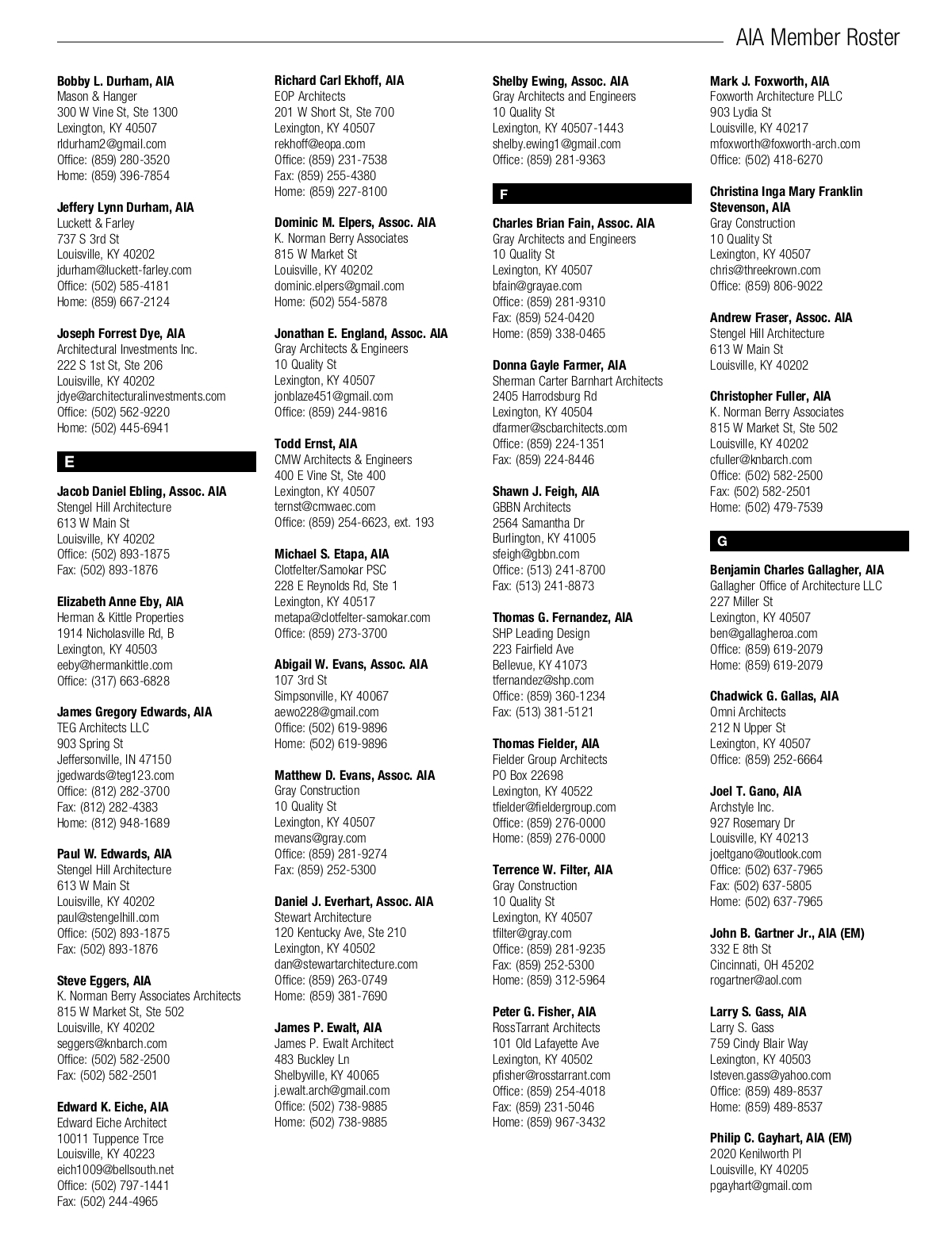 Gary C. Johnson, P.S.C Lexington, KY Office