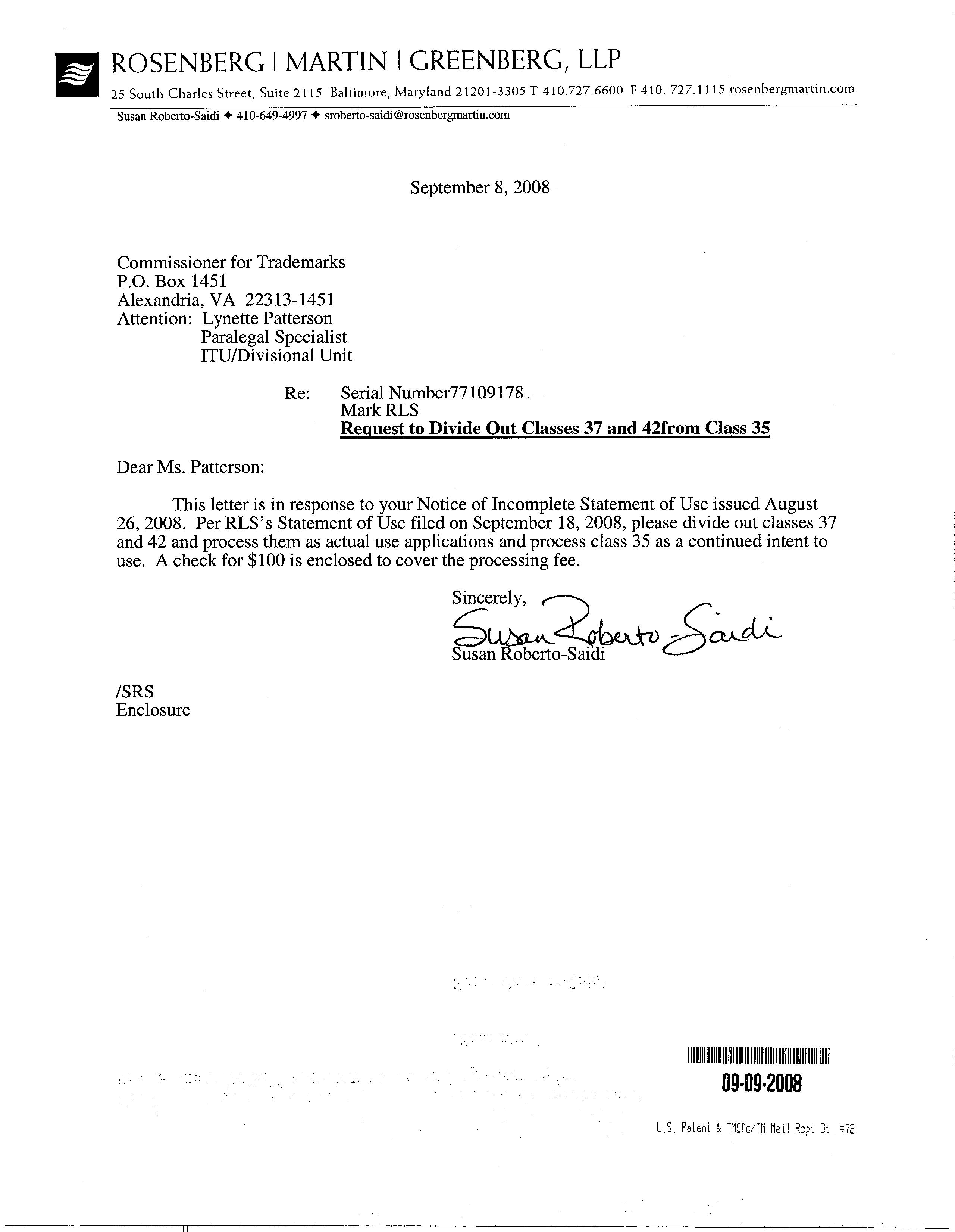 Rosenberg Martin Greenberg, LLP Baltimore, MD Office