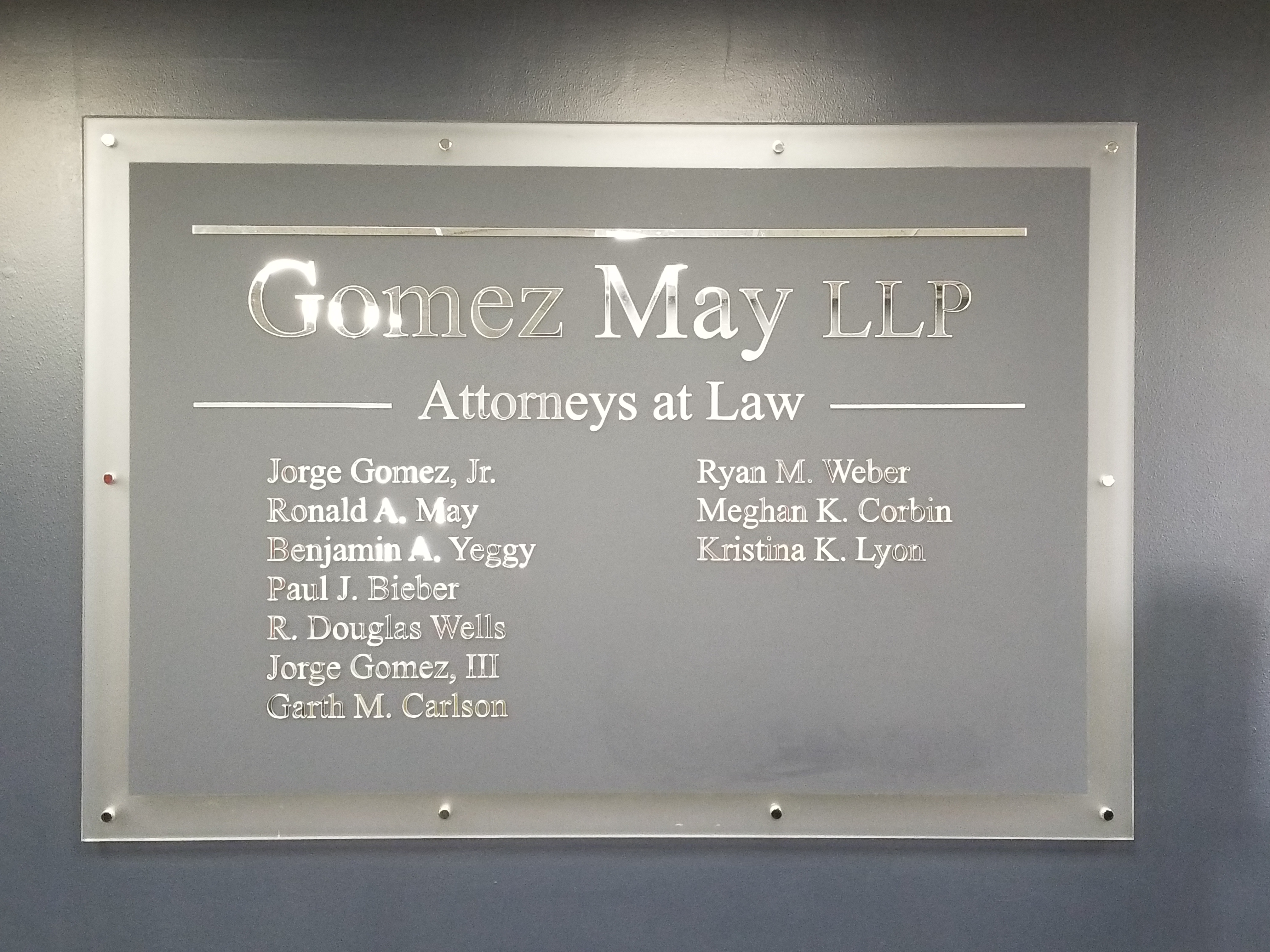 Gomez May LLP Davenport,  Office