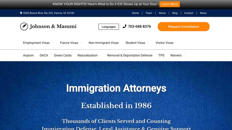 Johnson & Masumi Vienna,  Office