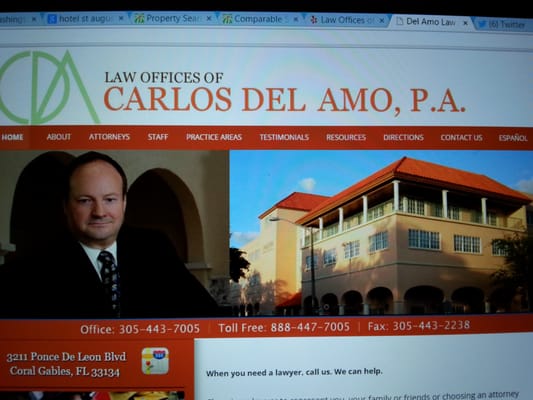 Del Amo Law Coral Gables, FL Office