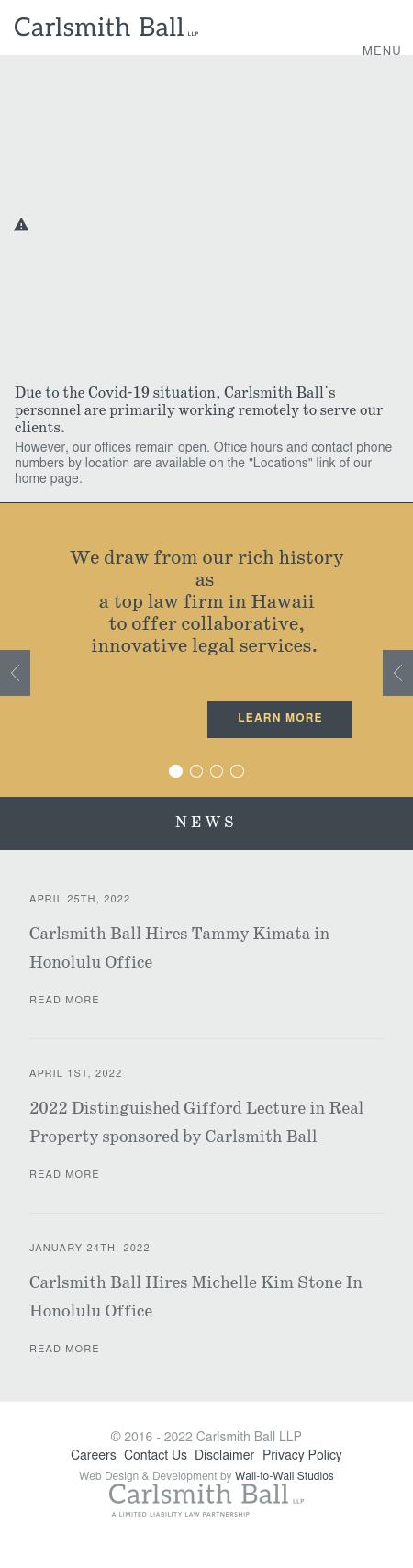 Carlsmith Ball LLP Los Angeles, CA Office