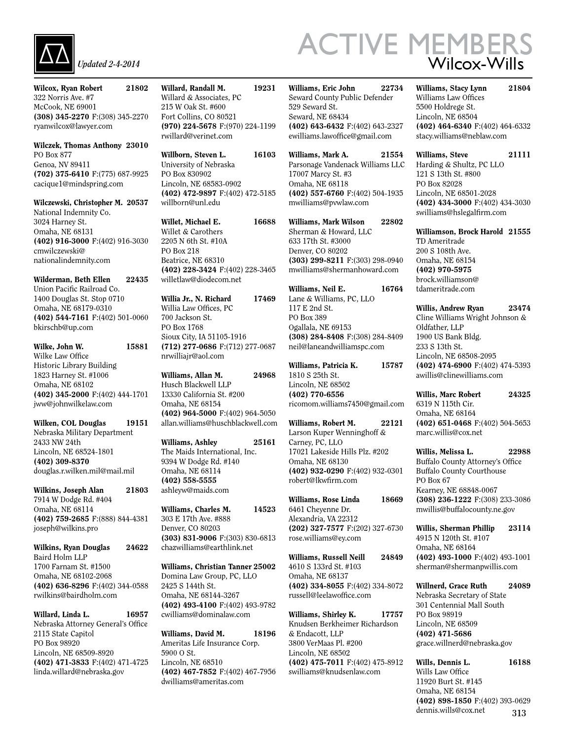 Baird Holm LLP Omaha, NE Office