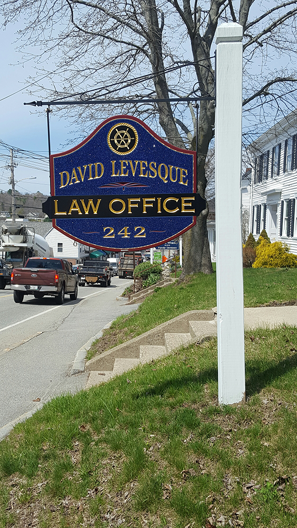 David Levesque, Esq Damariscotta,  Office