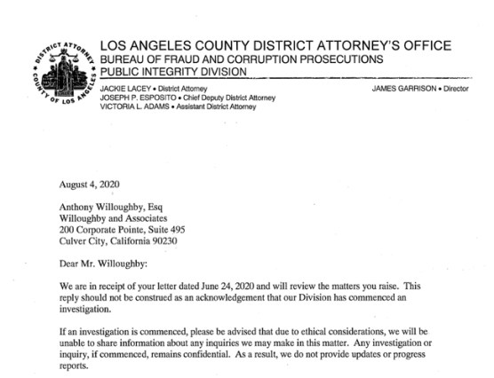 ADAMS ESQ Culver City, CA Office