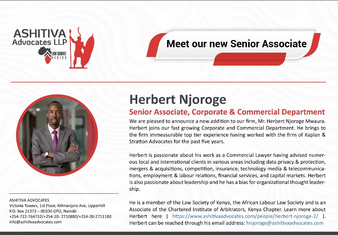 Kaplan & Stratton Advocates Nairobi, Kenya Office