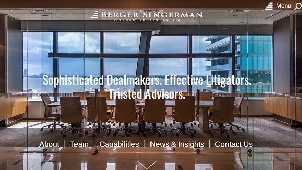 Berger Singerman LLP Boca Raton, FL Office