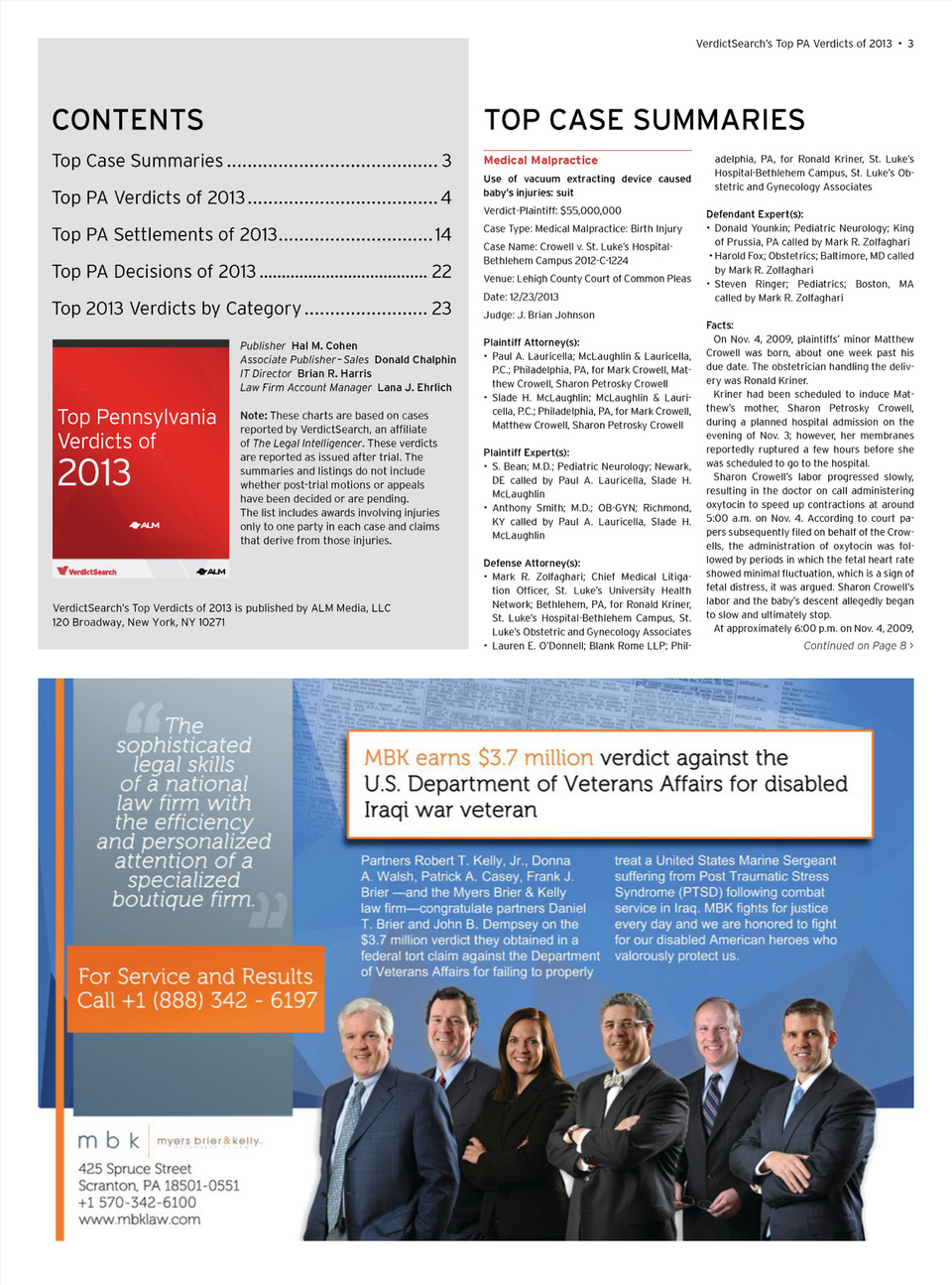 Myers Brier & Kelly, LLP Scranton, PA Office