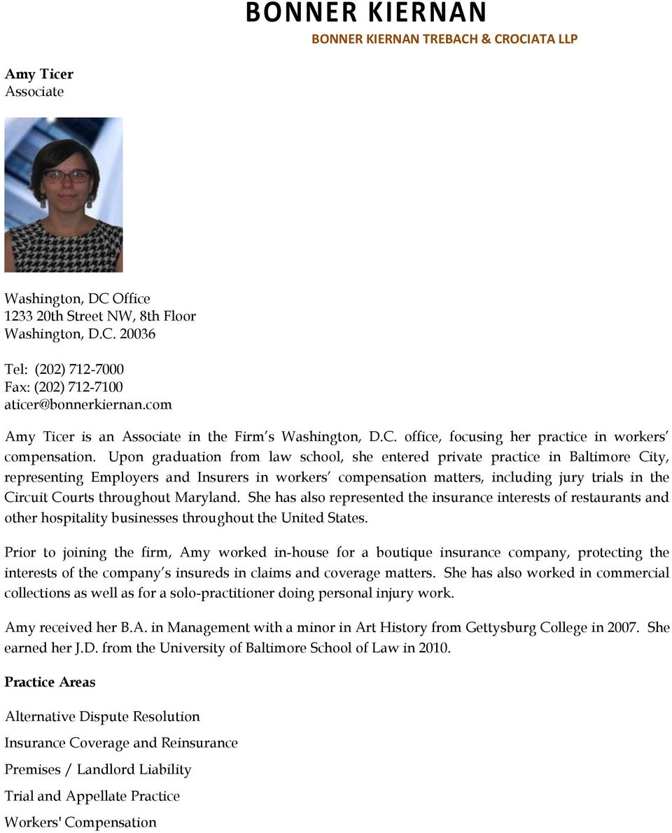 Kiernan Trebach Baltimore, MD Office