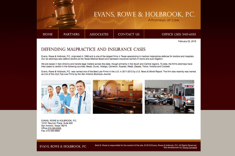Evans, Rowe & Holbrook, P.C San Antonio, TX Office