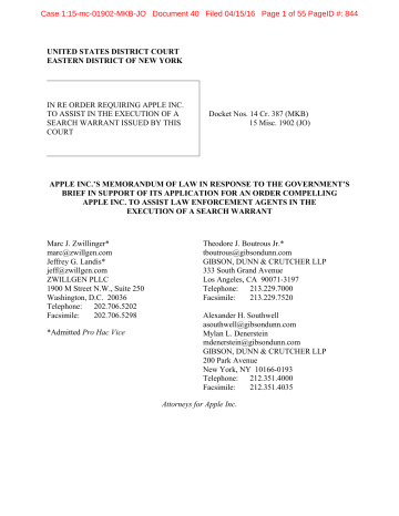 ZwillGen PLLC Washington, DC Office