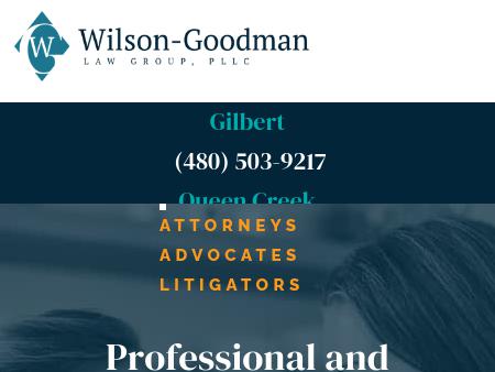 Wilson-Goodman Law Group, PLLC Gilbert, AZ Office