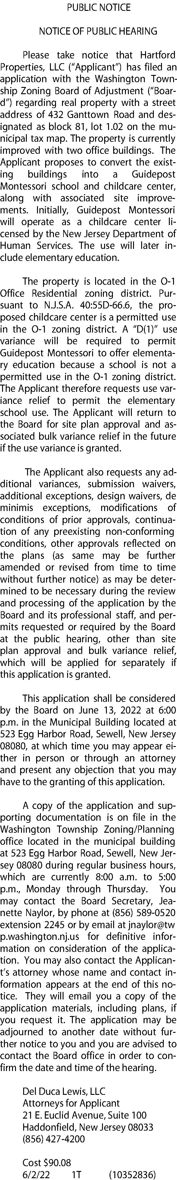 Del Duca Lewis & Berr Haddonfield,  Office