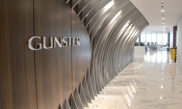Gunster Tampa, FL Office