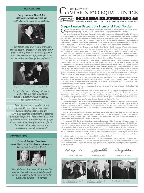 Vangelisti Law Firm LLC Portland, OR Office