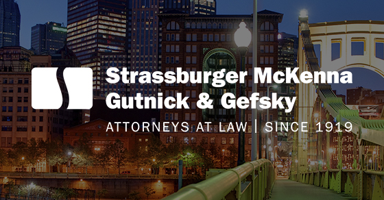 Strassburger McKenna Gutnick & Gefsky Pittsburgh, PA Office