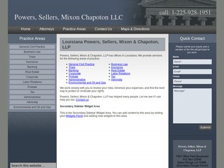 Powers & Sellers, LLP Baton Rouge, LA Office