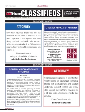 Howard, Kohn, Sprague & Fitzgerald, LLP Hartford, CT Office