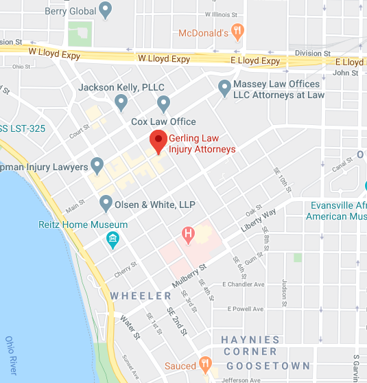 Gerling Law, Injury Attorneys Evansville, IN Office