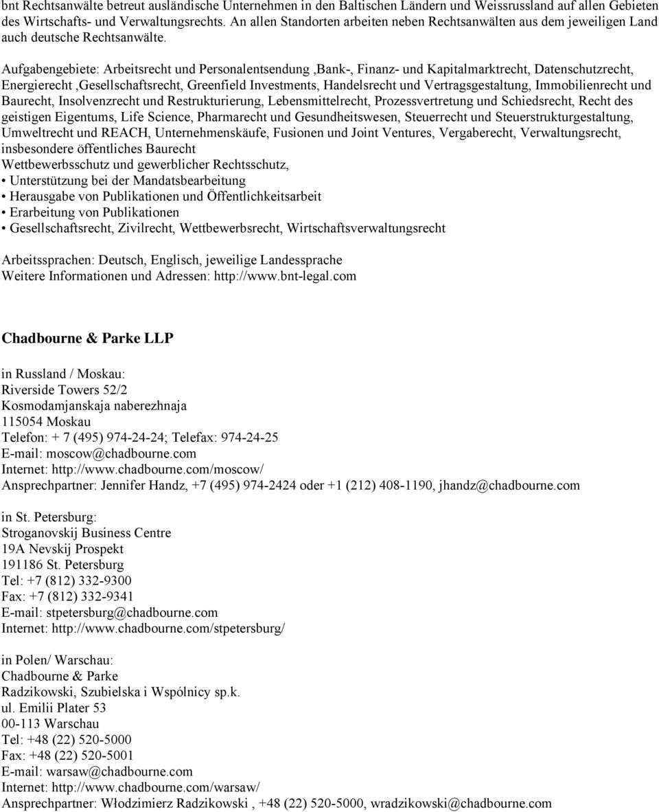 BNT Minsk, Belarus Office