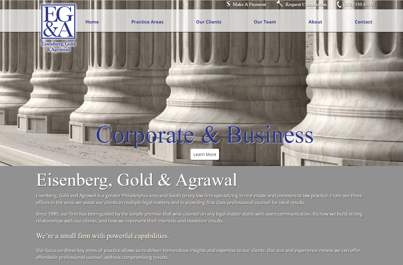 Eisenberg, Gold & Agrawal, P.C West Entry, NJ Office
