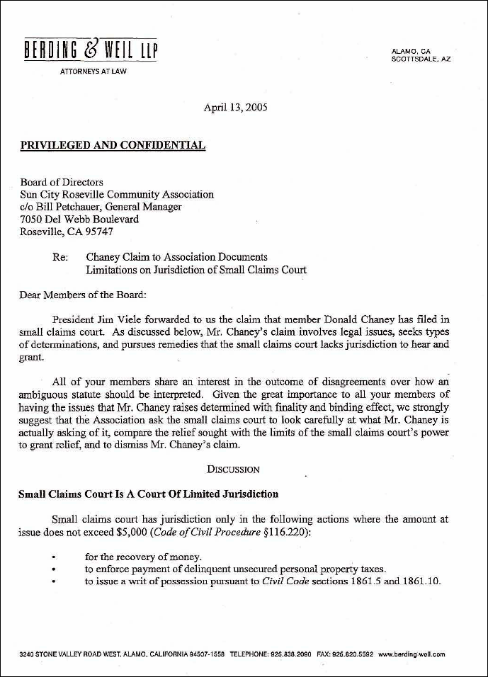 Berding & Weil LLP, Alamo, CA Office