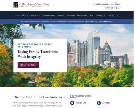 The Siemon Law Firm Divorce and Family Law Attorneys, P.C Atlanta, GA Office