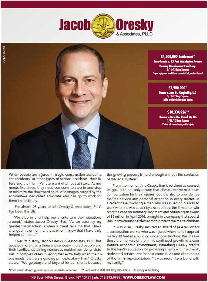 Oresky & Associates, Pllc Bronx,  Office