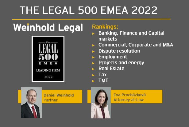 Weinhold Legal v.o.s Prague, Czech Republic Office